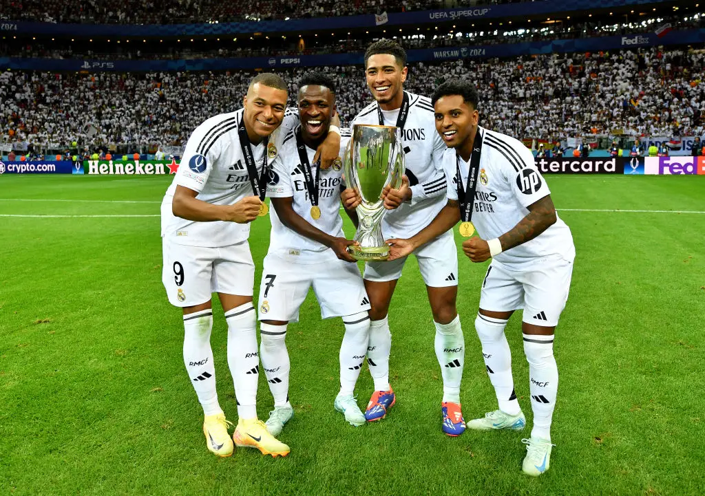 Real Madrid only 8th on the list- Getty