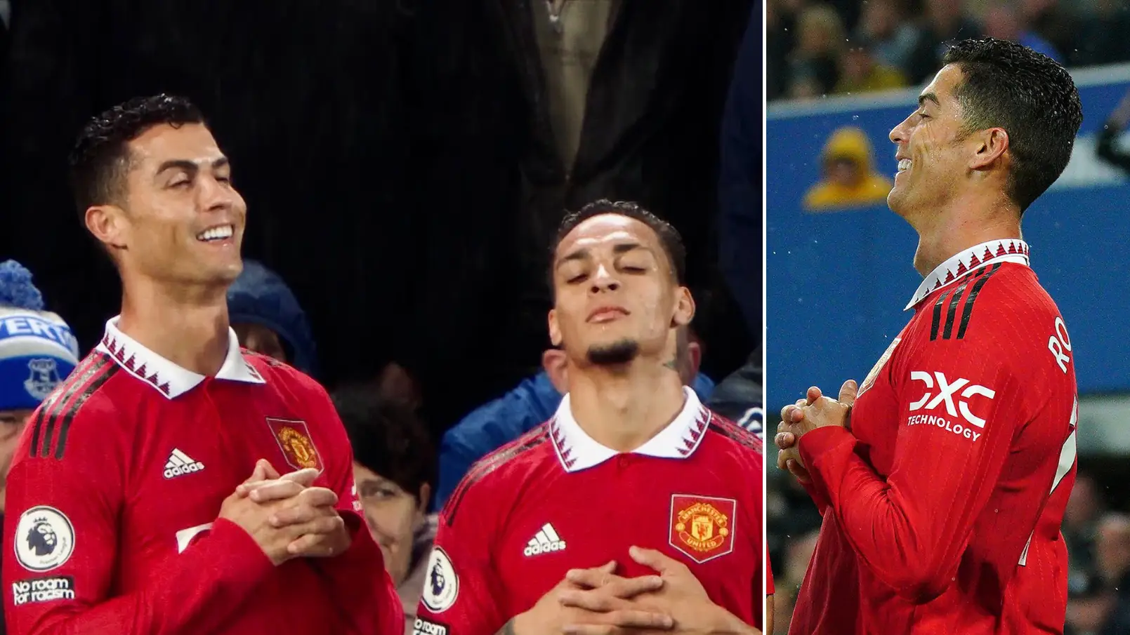 Cristiano Ronaldo's celebration against Everton was a 'self-deprecating' joke, Man United confirm