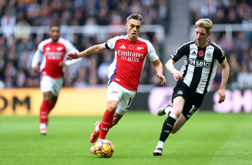 Newcastle United beat Arsenal 1-0 in the Premier League in November. (Image: Getty)