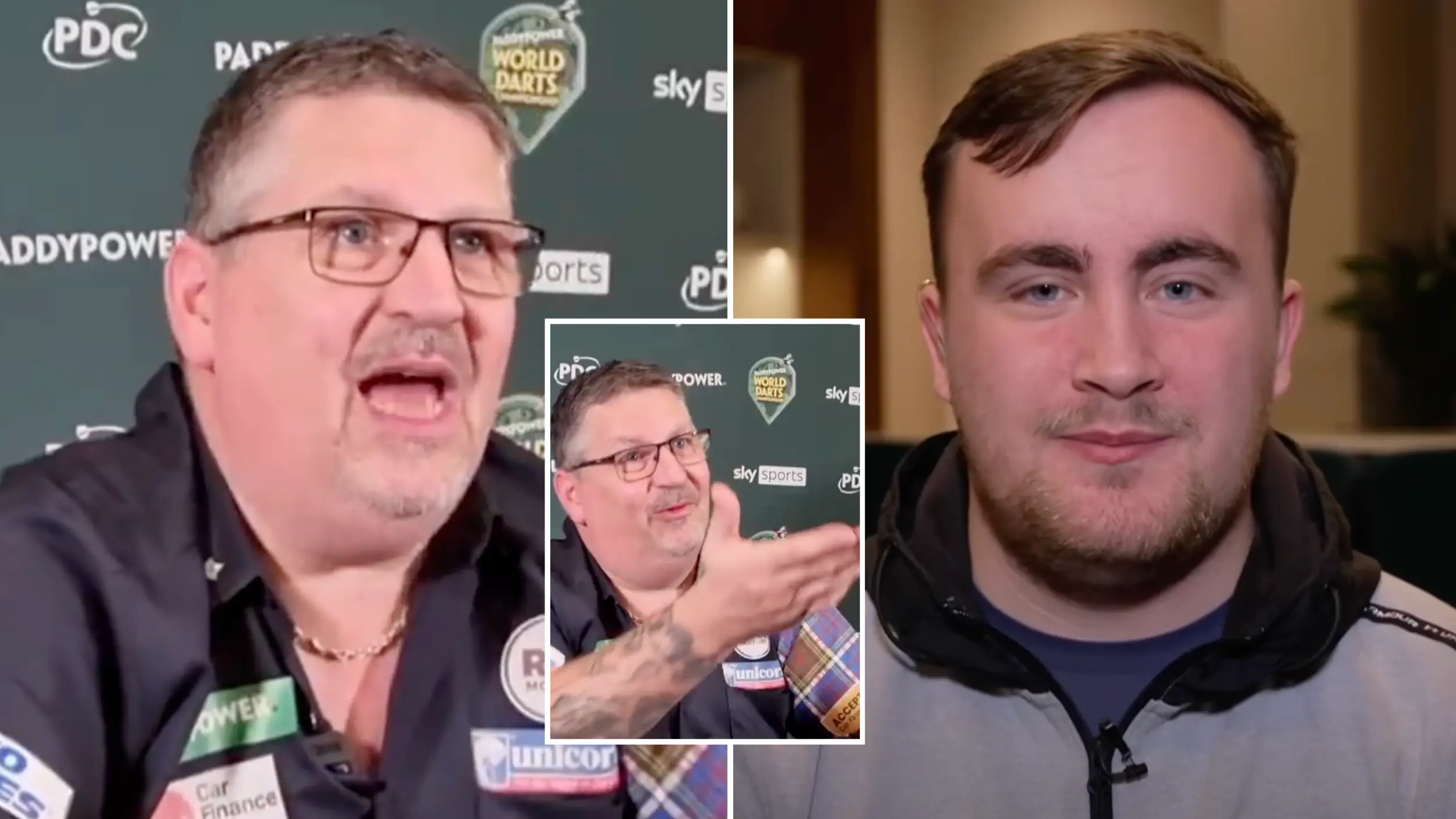 Gary Anderson’s take on the media treatment of 16-year-old Luke Littler is going viral