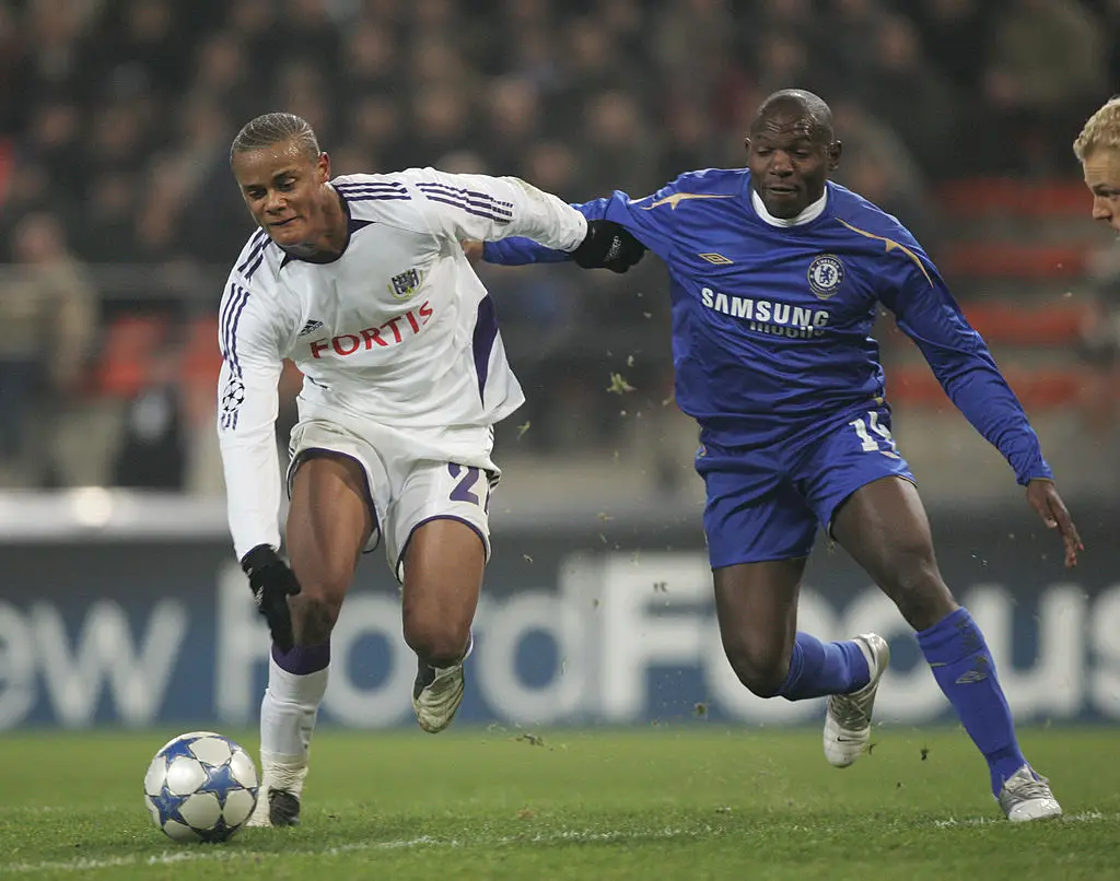 Vincent Kompany pictured in 2005 (Image: Getty)