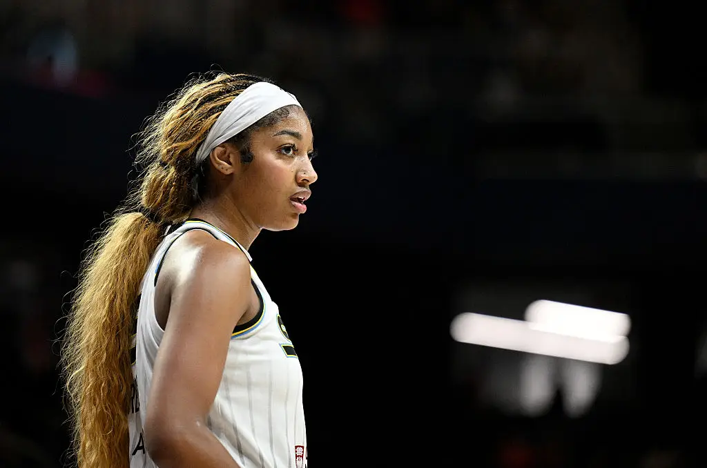 Angel Reese in action for Chicago Sky (Credit:Getty)