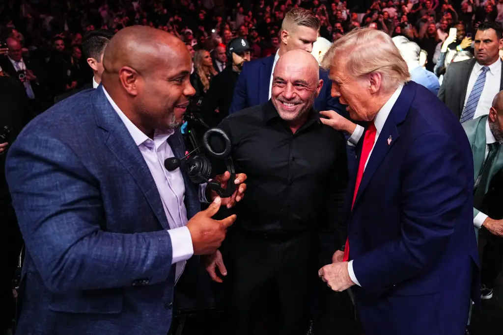 Rogan endorsed Trump for President (Image: Getty)