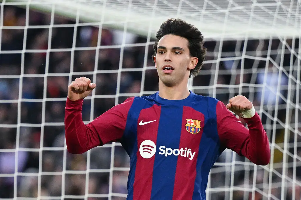 Joao Felix in action for Barcelona (