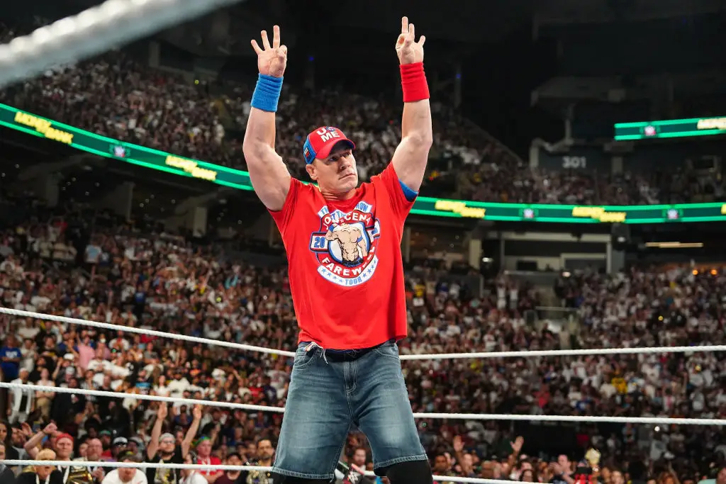 In July, John Cena announced that 2025 would be the final year of his wrestling career. (Image: Getty)