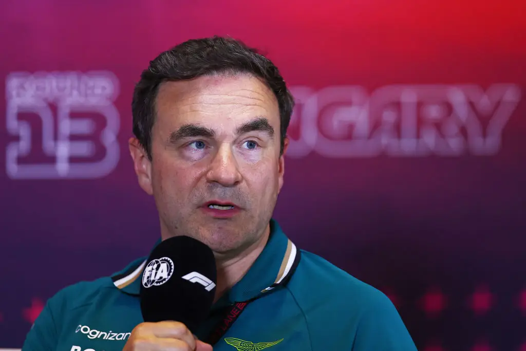 Dan Fallows spent two years with Aston Martin F1 team. (Image: Getty)