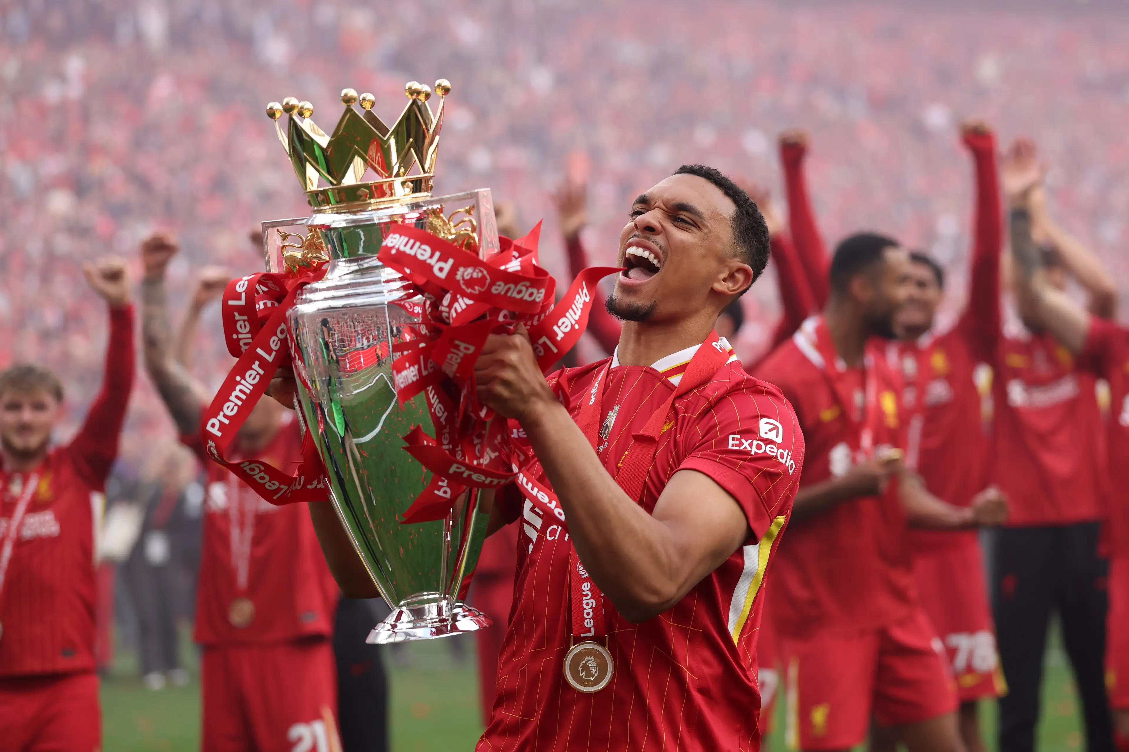 Trent Alexander-Arnold left Liverpool this summer. Image: Getty