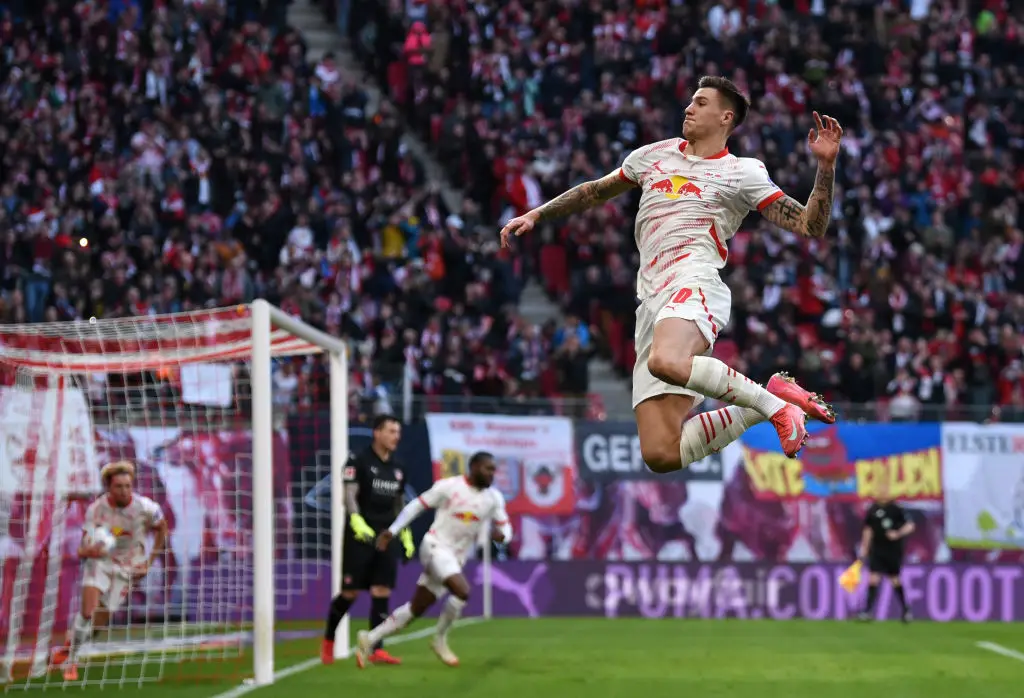 Sesko scored 13 goals in 33 Bundesliga appearances last season. (Image: Getty)