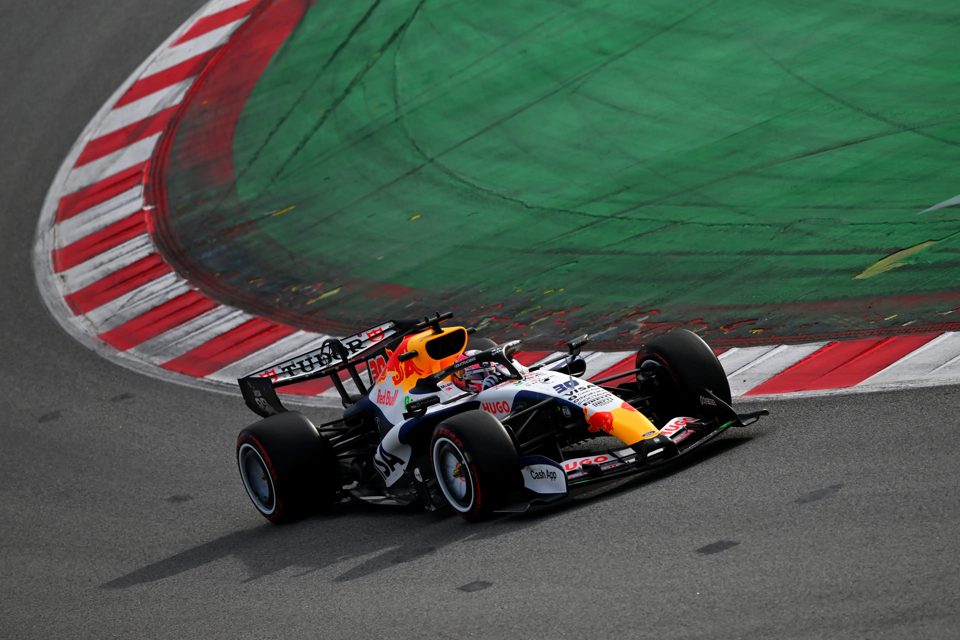 The Racing Bulls car was announced at the same time as Red Bull's car (Image: Getty)