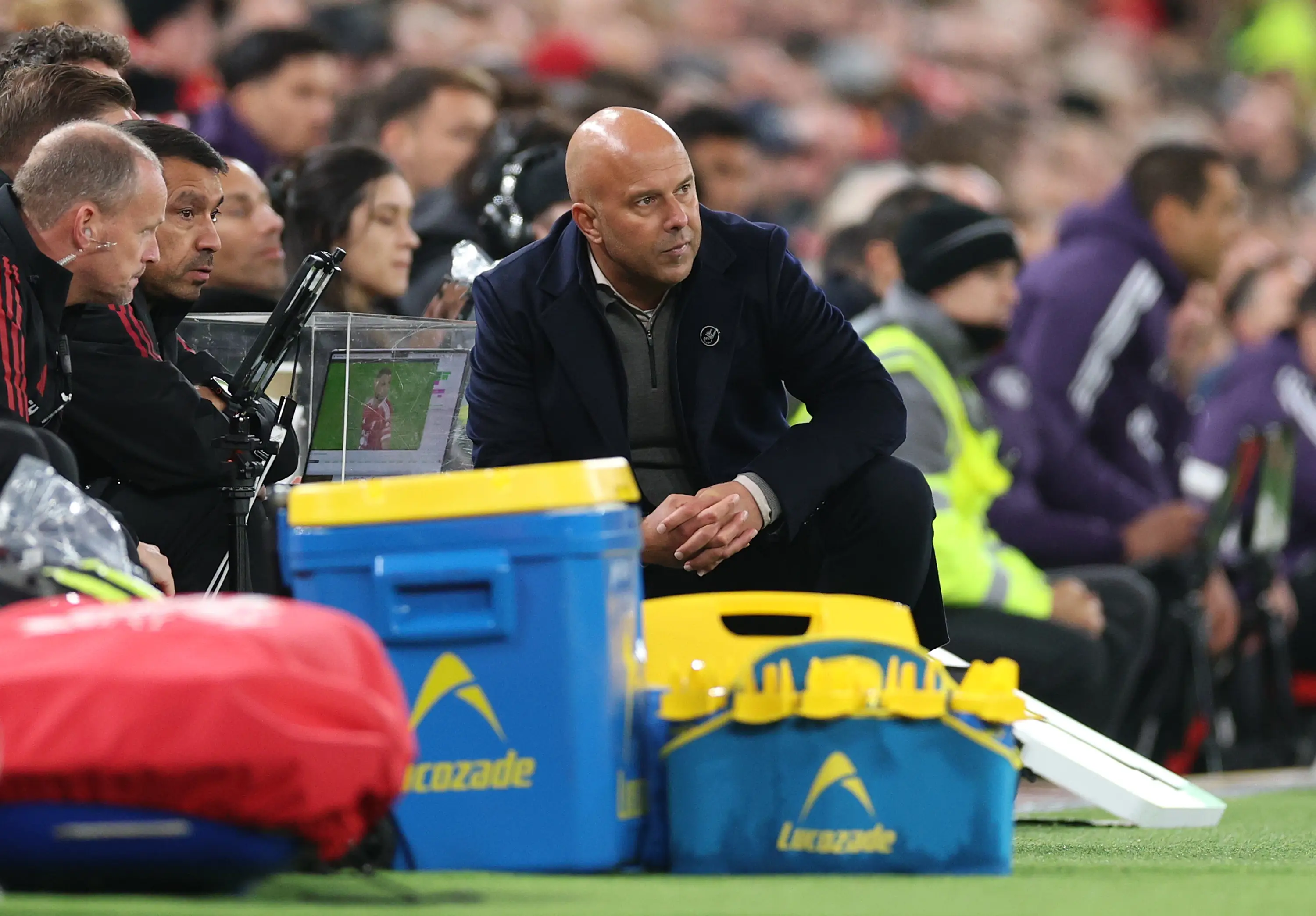 Liverpool returned to action on Wednesday against Eintracht Frankfurt. Image: Getty