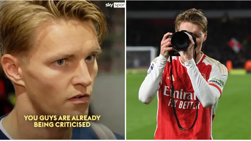 Martin Odegaard fires back at Jamie Carragher in row over Arsenal celebrations vs Liverpool
