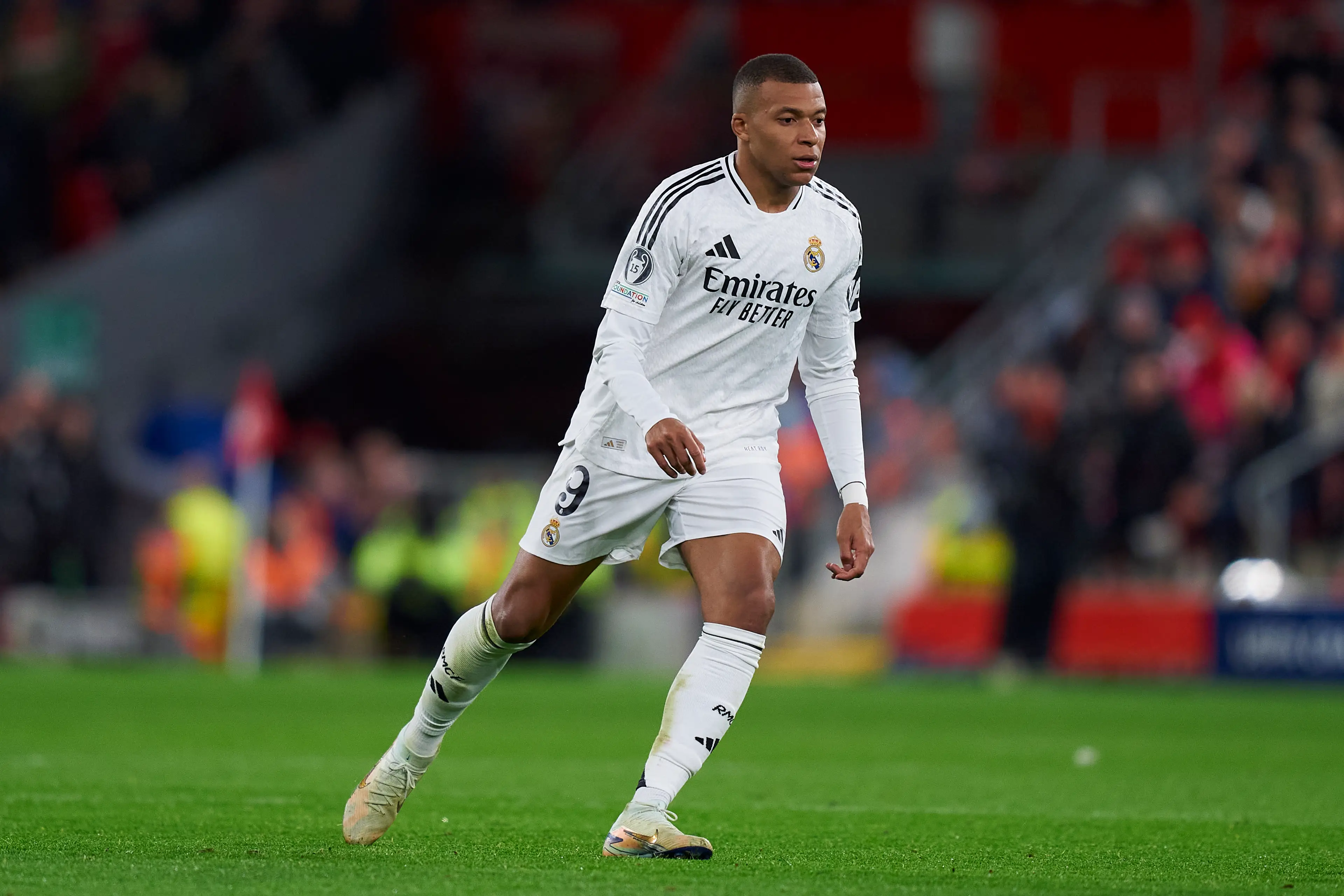 Kylian Mbappe struggled against Liverpool this week. Image: Getty