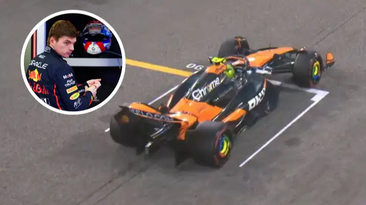 Fans can't believe what Max Verstappen did at the start of the Bahrain GP amid Lando Norris incident
