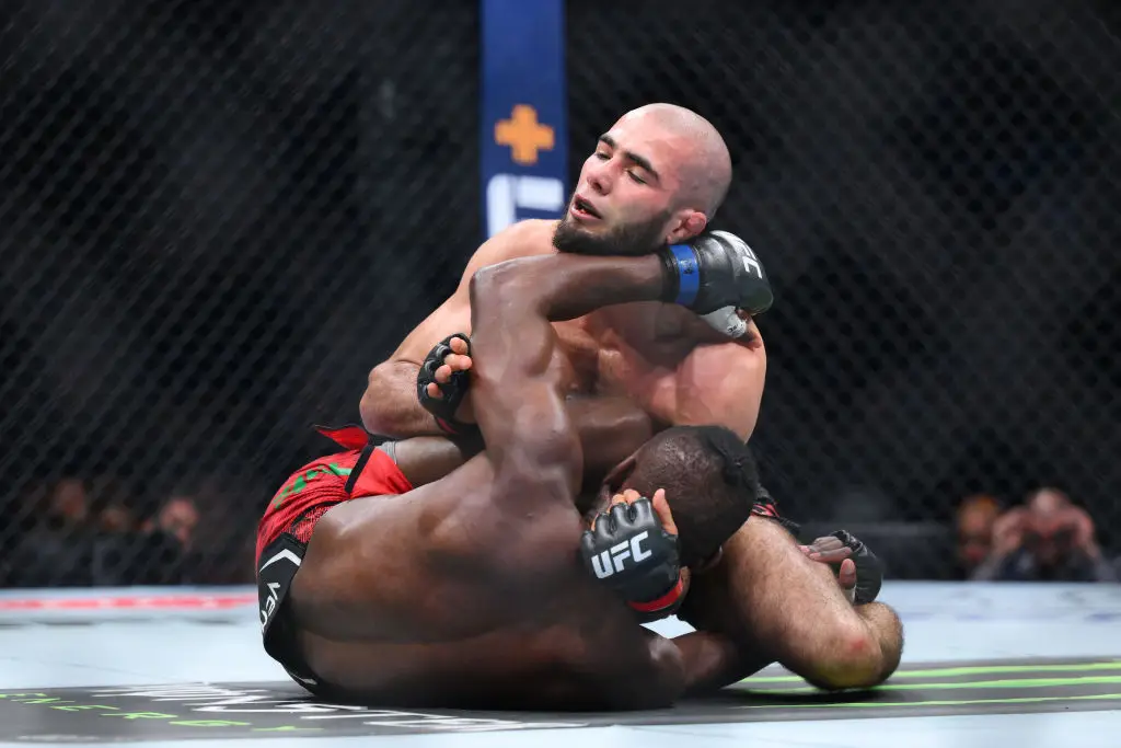 Muhammad Mokaev has been cut from the UFC (Image: Getty)