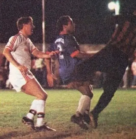 Ferguson made one appearance for United. Image credit: X/@broderickdamien