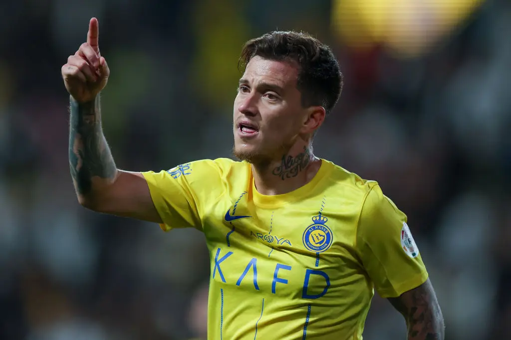 Al Nassr and Portugal midfielder Otavio pictured (