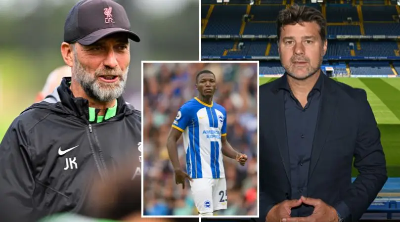 Moises Caicedo's agent has dropped two hints over Liverpool transfer as Reds 'plot move for £100m star'