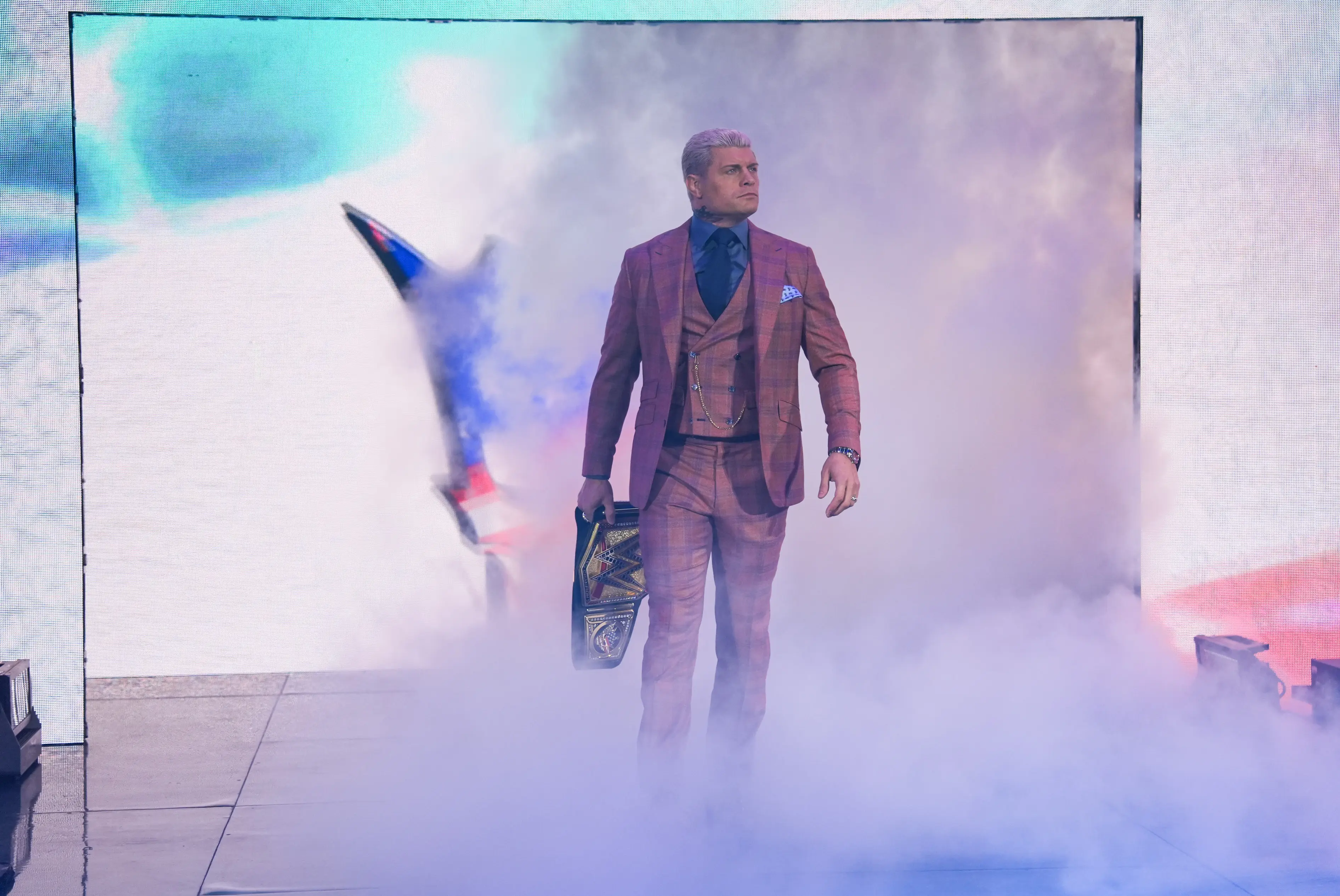 Cody Rhodes at Monday Night RAW. Image: WWE / Contributor via Getty