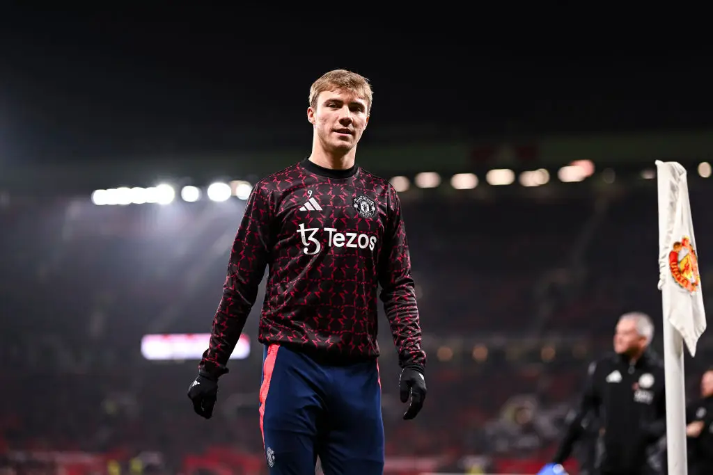 Fans think Rasmus Hojlund could thrive under Ruben Amorim (Credit:Getty)