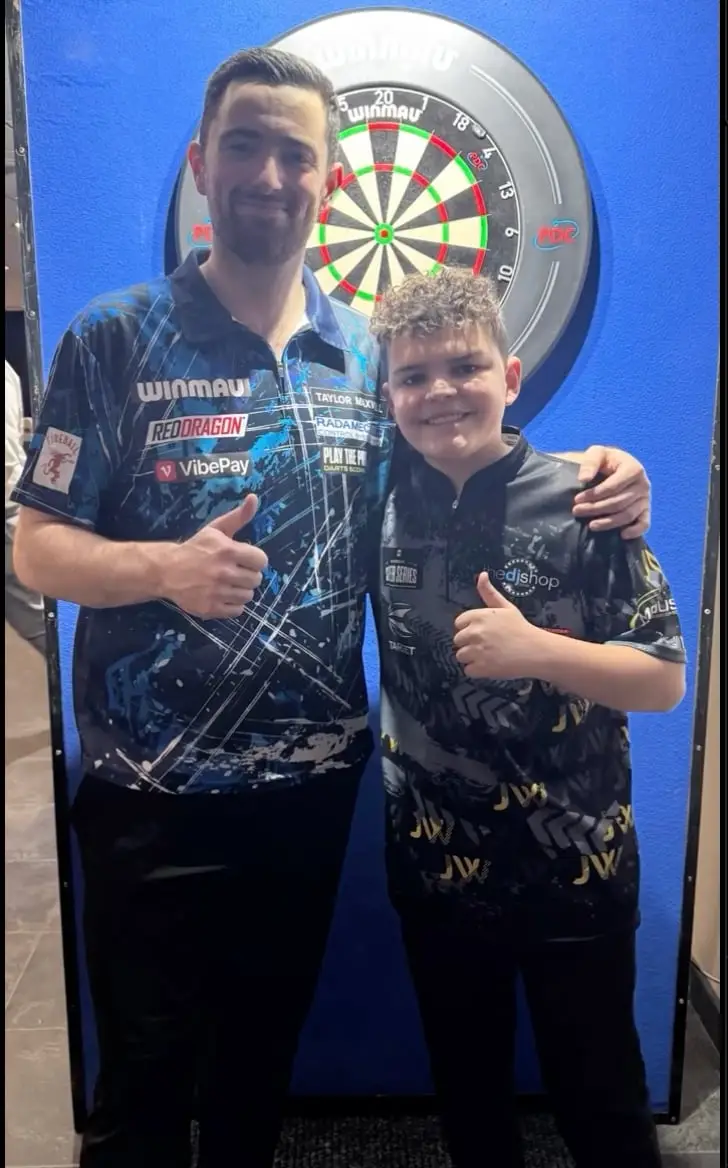 Jayden Walker beat Luke Humphries in an exhibition bout. Image: Getty