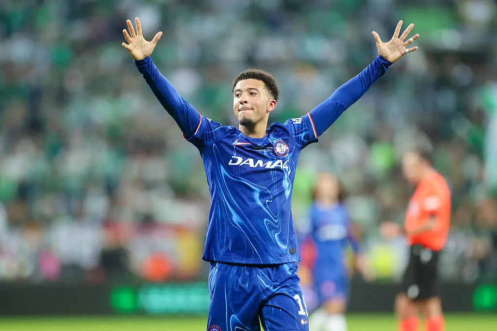 Jadon Sancho has left Chelsea (Credit:Getty)