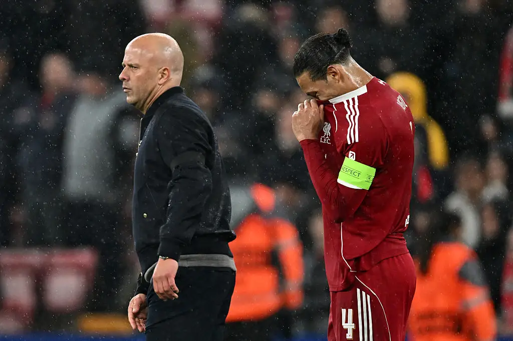 Liverpool were knocked out of the Champions League by PSG. (Image: Liverpool FC/Liverpool FC via Getty Images)