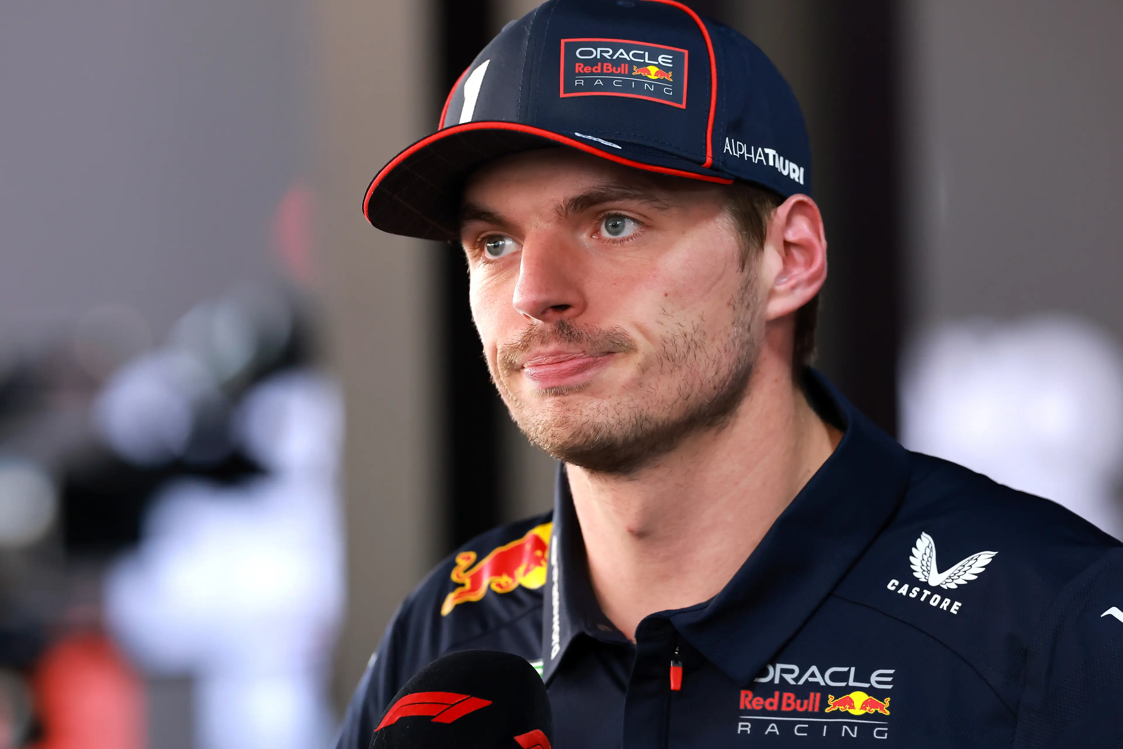 Max Verstappen has an outside chance of winning his fifth F1 world title. Image: Getty