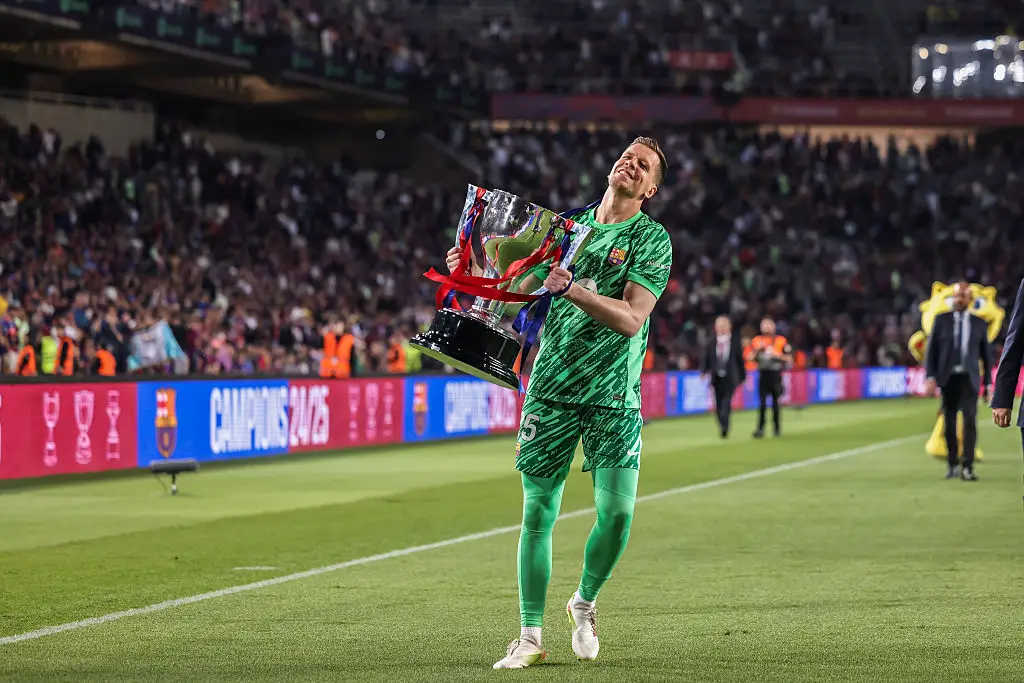 Wojciech Szczesny has been a fan favourite player at Barcelona this season. (Image: Getty)