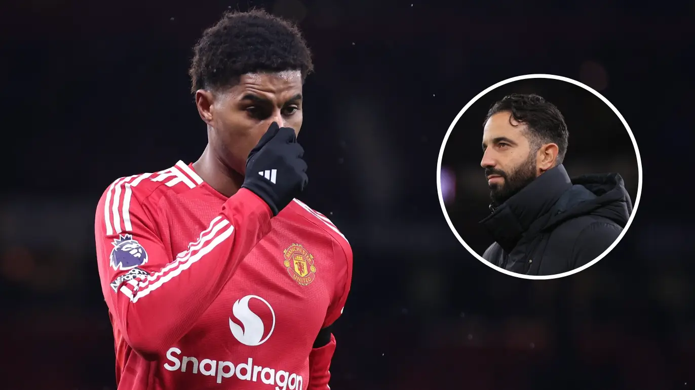 The brutal message Ruben Amorim sent to Marcus Rashford before Aston Villa transfer