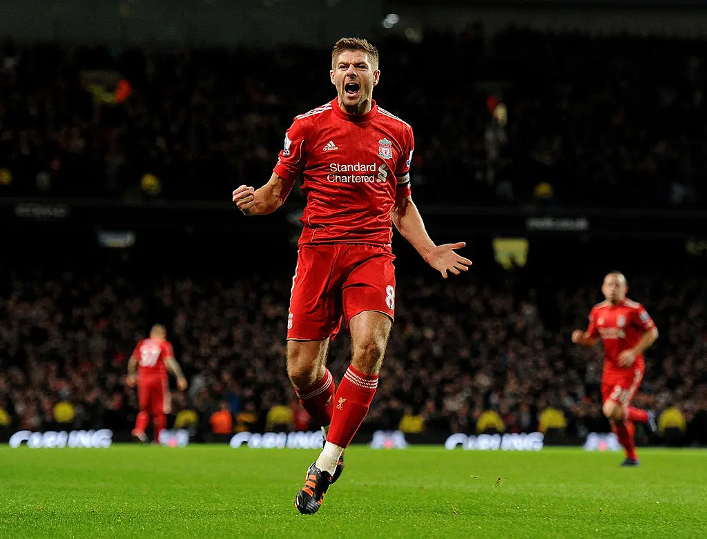 Steven Gerrard in action for Liverpool (Credit:Getty)