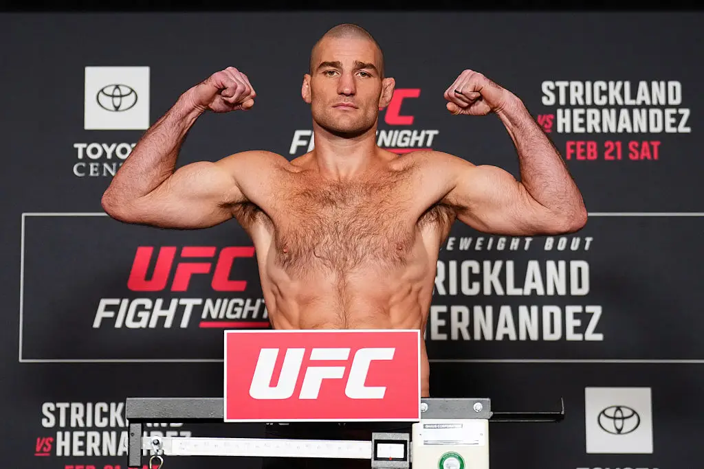 Strickland made a series of controversial remarks ahead of his UFC return on Saturday. (Image: Chris Unger/Zuffa LLC)