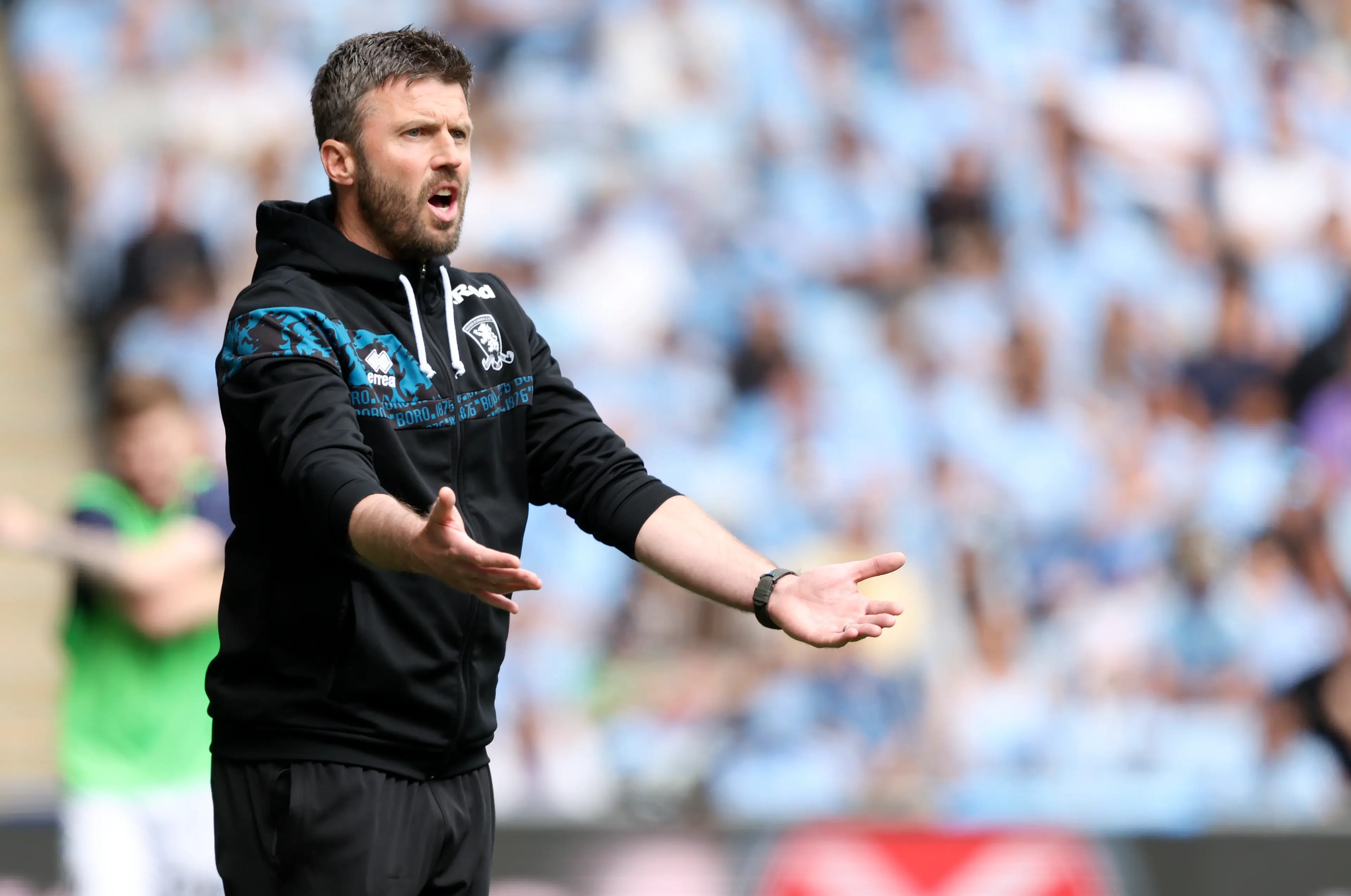 Carrick's last managerial job was at Middlesbrough. Image: Getty