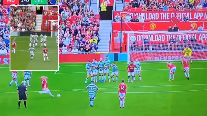 Wayne Rooney rolls back the years by scoring stunning free-kick in Man Utd Legends match