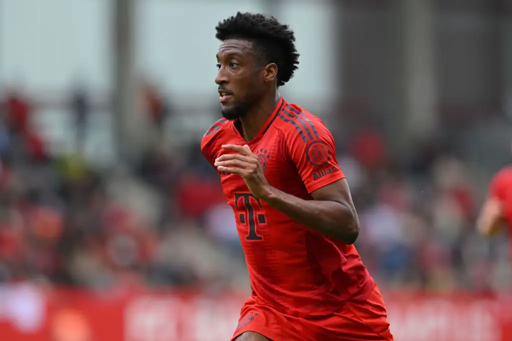 Coman has also made two appearances for Bayern this season, coming off the bench and scoring in the season opening match against SSV Ulm. (Image: Getty)