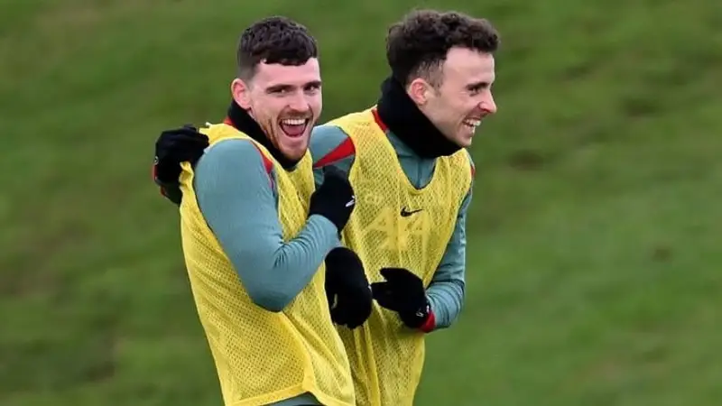 Andy Robertson pays beautiful tribute to 'buddy' Diogo Jota after Liverpool star's tragic death