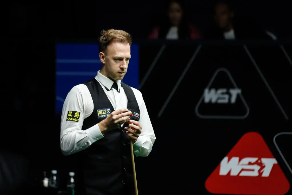 Judd Trump in action at the Shanghai Masters earlier this season -