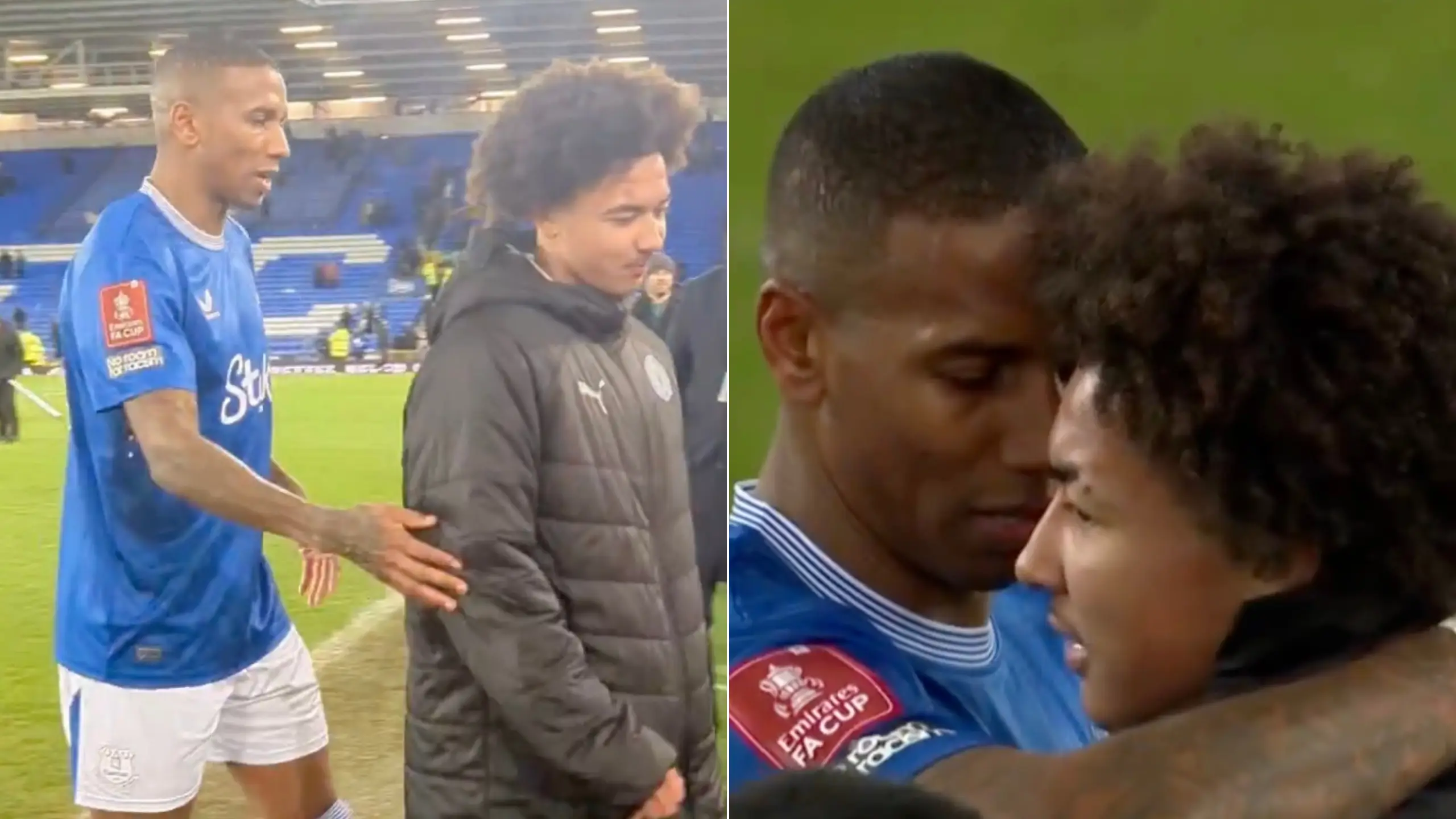 Ashley Young told to 'grow up' after his response to son Tyler being left on bench vs Everton goes viral