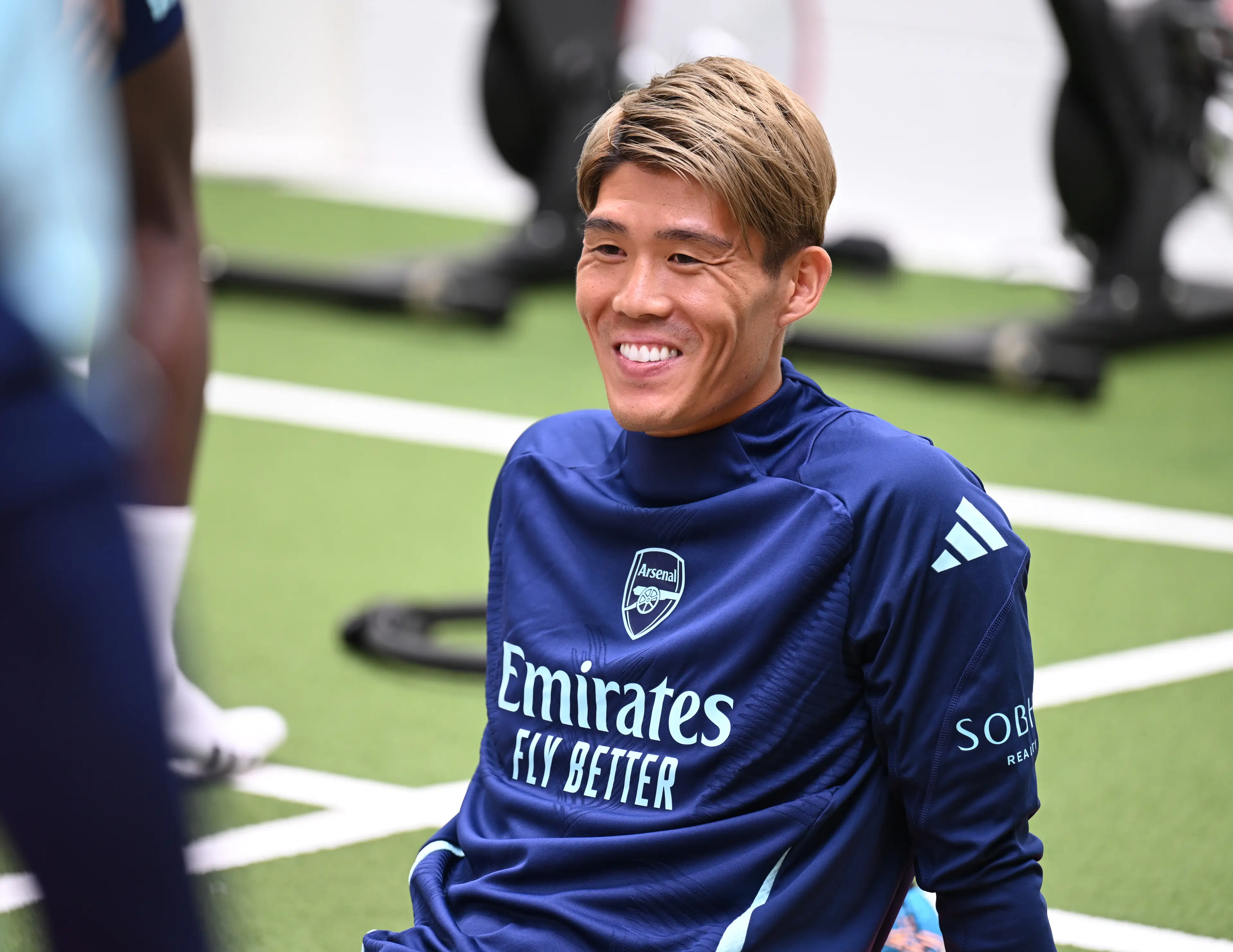 Takehiro Tomiyasu. (