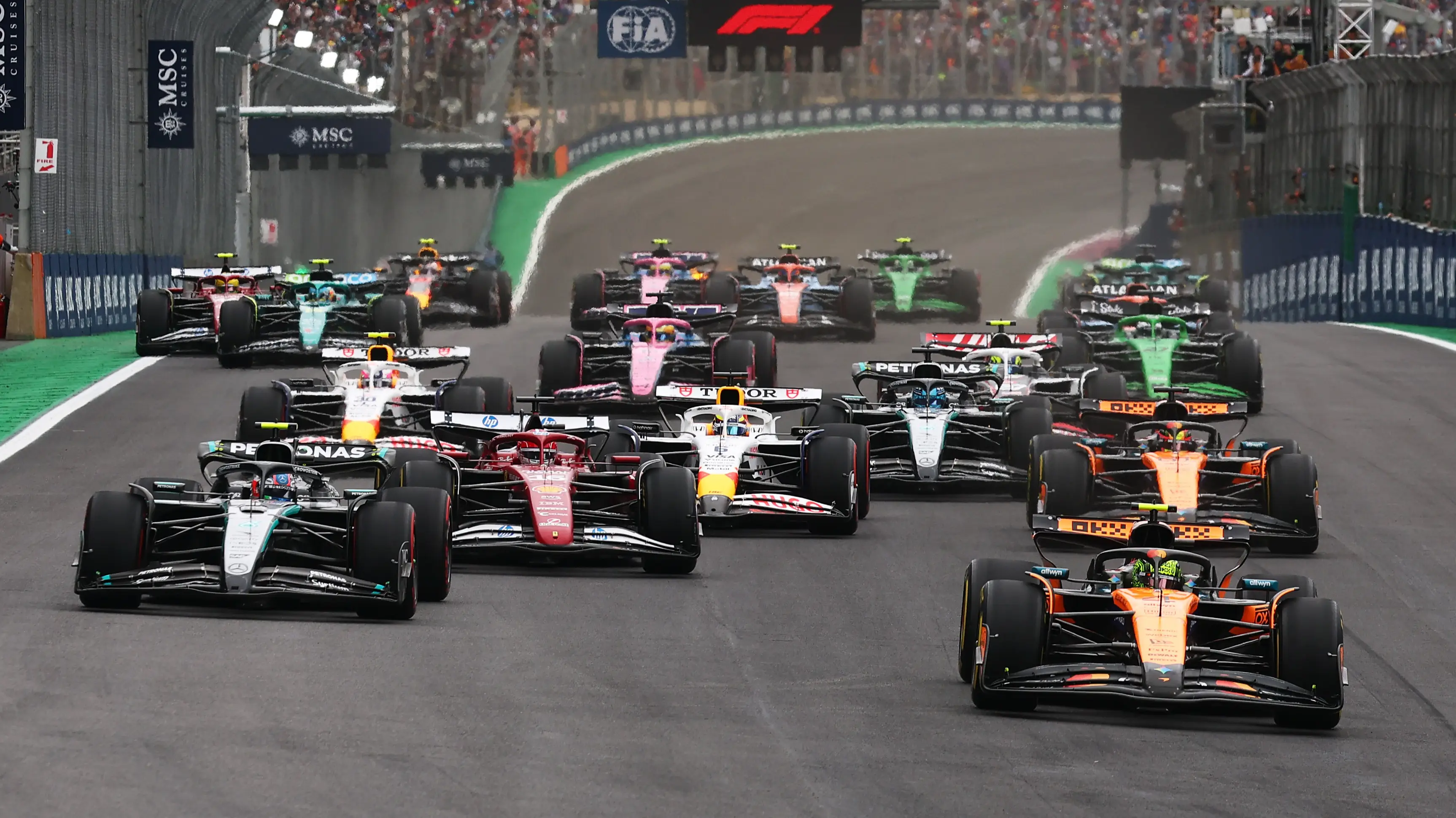 Two F1 Drivers Risk Breaking Strict US Law at Las Vegas GP