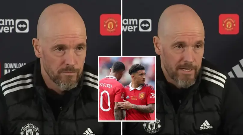 Erik ten Hag explains why Jadon Sancho and Marcus Rashford were treated differently over Man Utd incidents