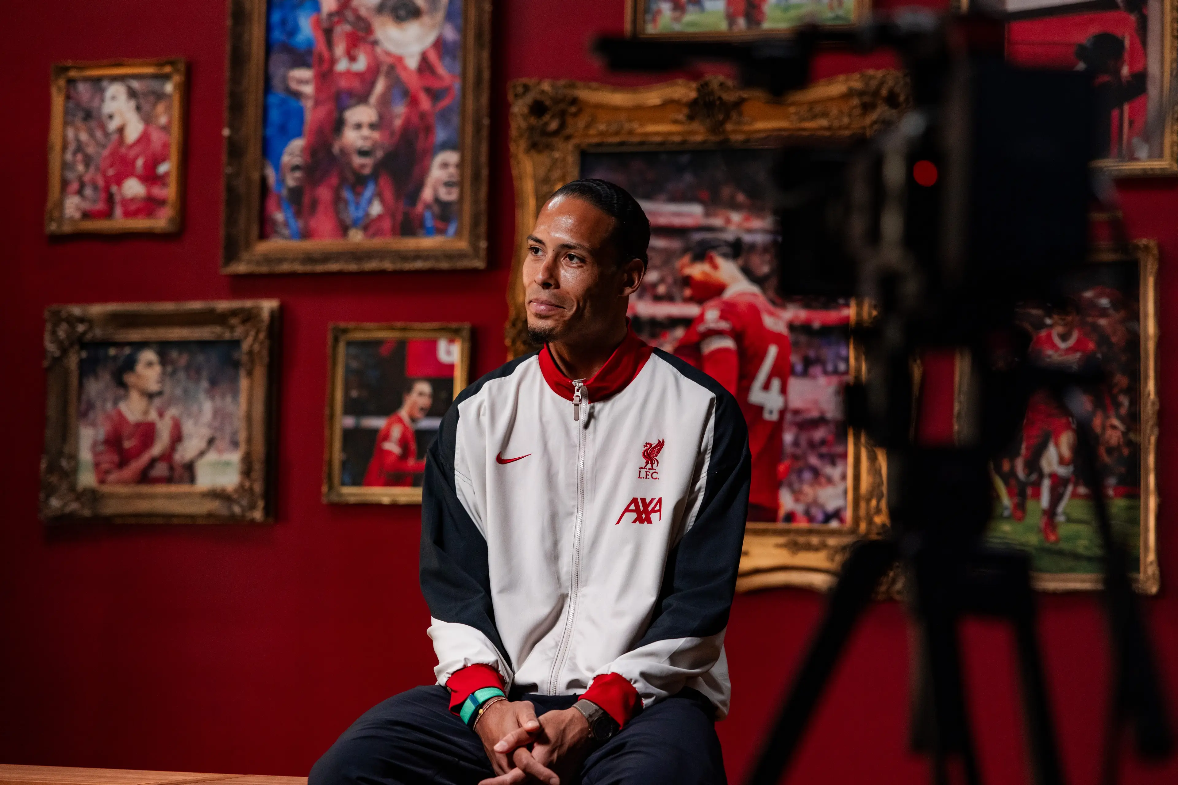 Virgil van Dijk has signed a new Liverpool deal. Image: Getty 