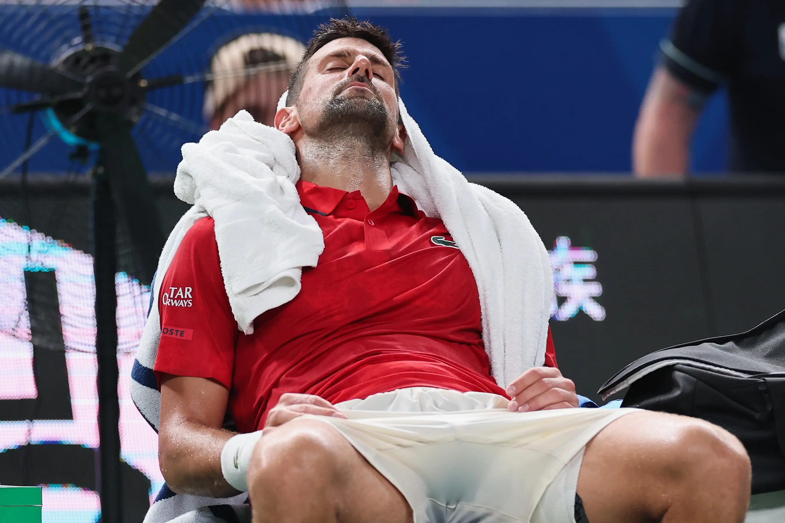 Novak Djokovic. Image: Lintao Zhang / Staff via Getty