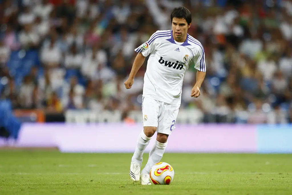 Javier Saviola in action for Real Madrid (Credit:Getty)