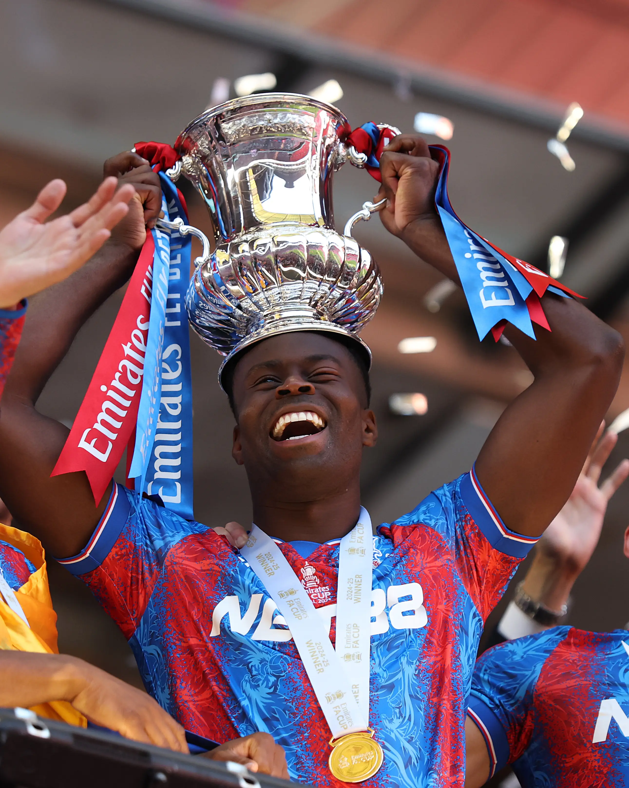 Marc Guehi has been linked with a shock return to Chelsea. Image: Getty