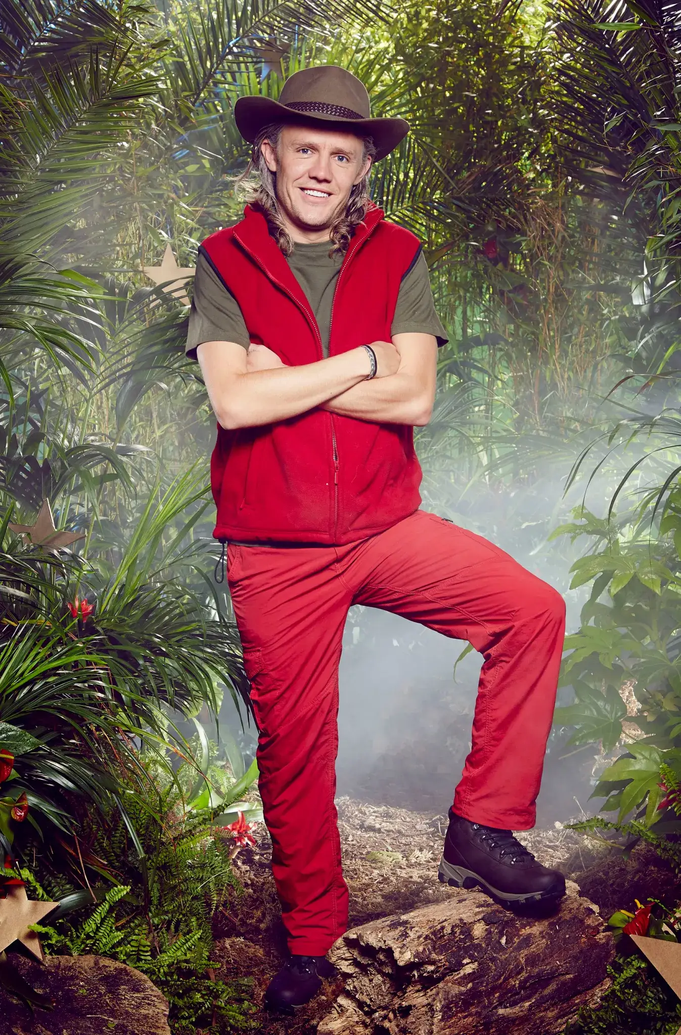 Jimmy Bullard was reportedly involved in a bust-up on I'm A Celeb All Stars. Image: ITV