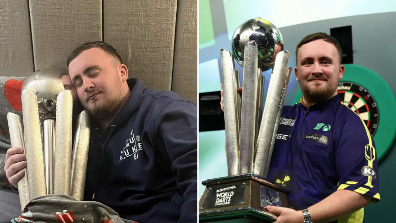 Luke Littler spotted 'spending' £500k World Championship prize money for the first time outside Ally Pally