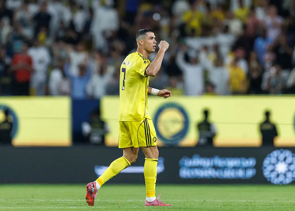 Cristiano Ronaldo currently plays for Al Nassr (Credit:Getty)
