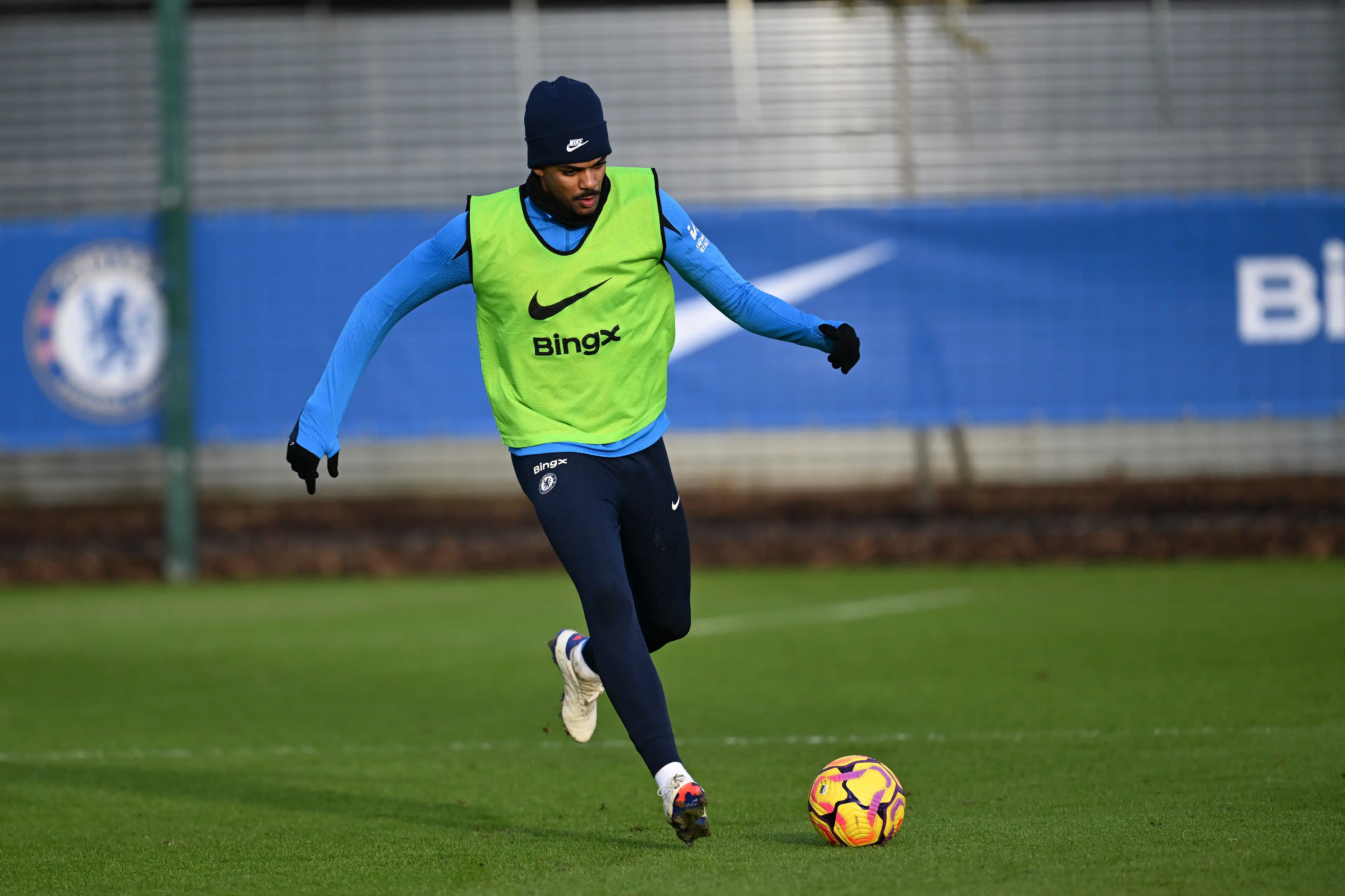 Renato Viega in Chelsea training- Getty