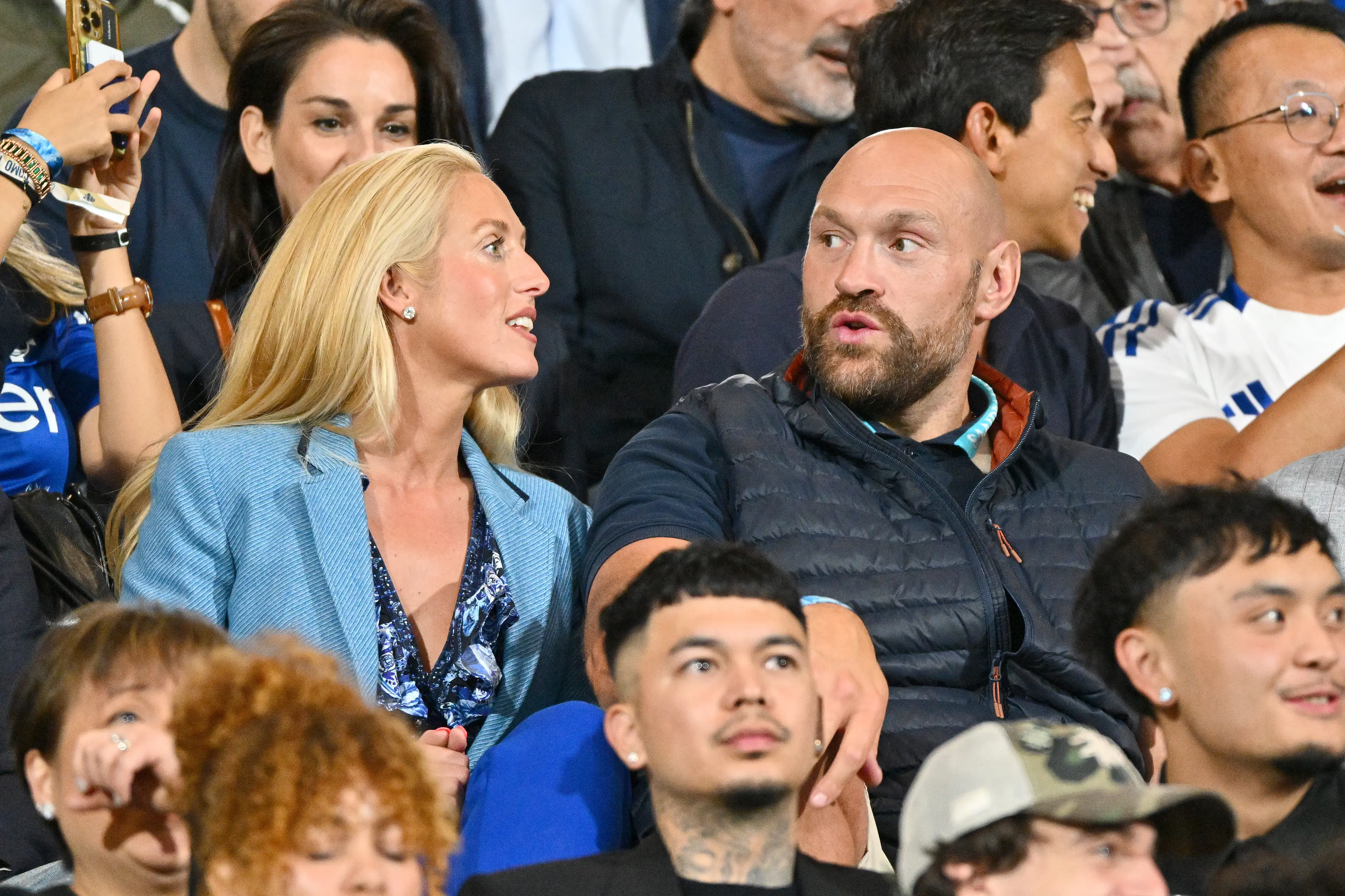 Tyson Fury and Paris Fury. Image: Marco M. Mantovani / Stringer via Getty