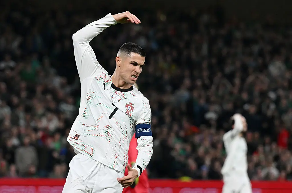 Ronaldo was furious during Portugal's match against the Republic of Ireland. (Image: Charles McQuillan/Getty Images)
